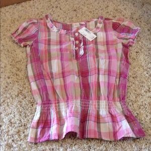 The Children's Place plaid shirt